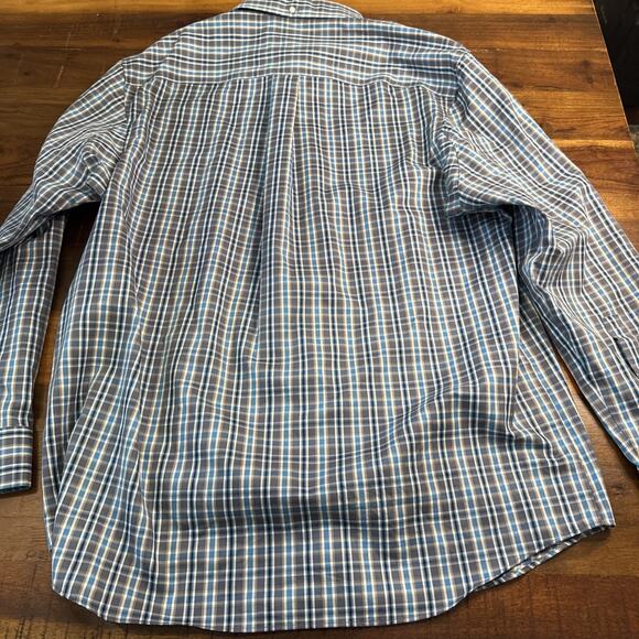 Duluth Trading Wrinkle Fighter Magna Ready Tech Shirt Men’s L Relaxed Fit - Picture 3 of 3
